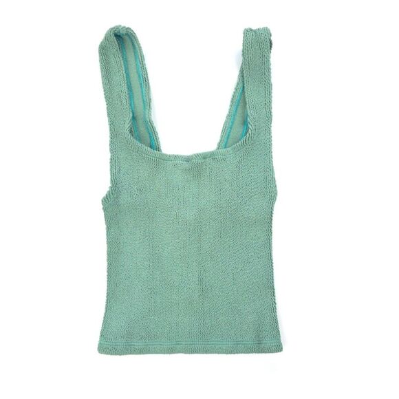YouSwim Other - NWT YouSwim Verve Bikini Top Sage Green Beachy Boho Minimal Resort 90s Y2k VSCO